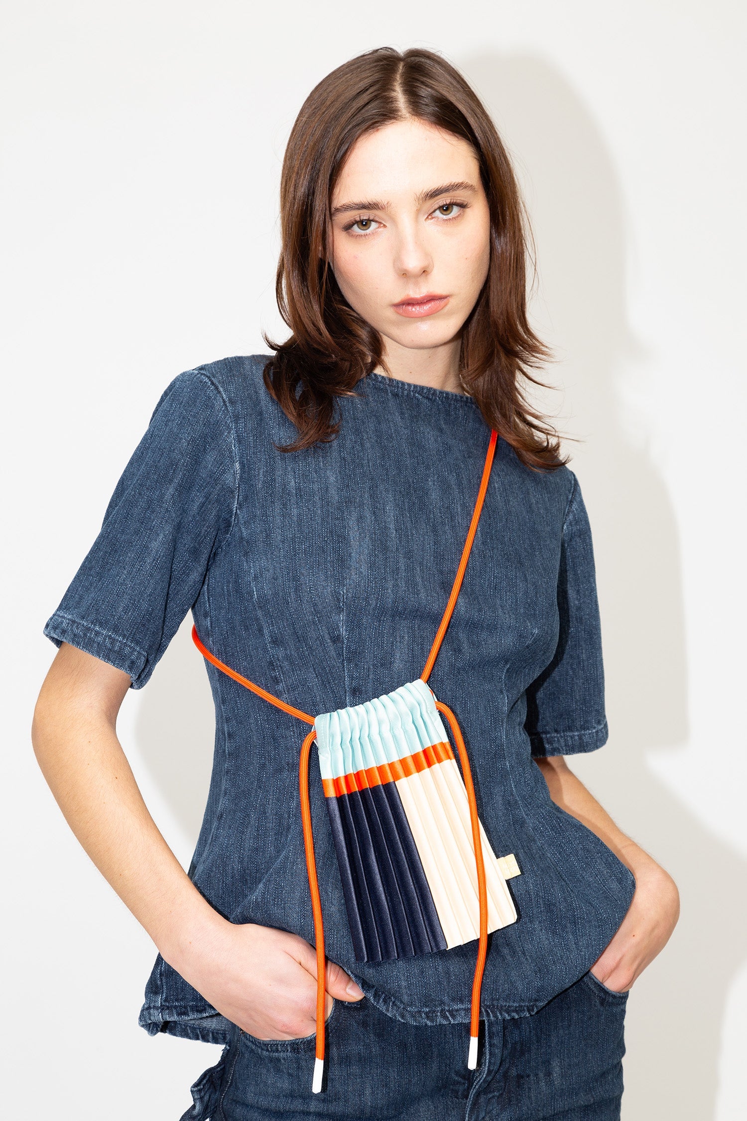 Multitudes — pleated mini bags design Made in Italy