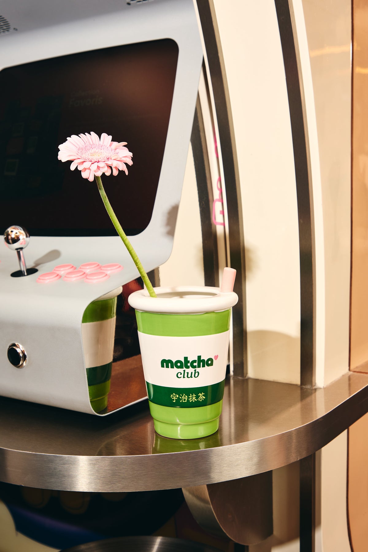 Vase Matcha en céramique | Fluid Market | Emballage | Beluga Boutique