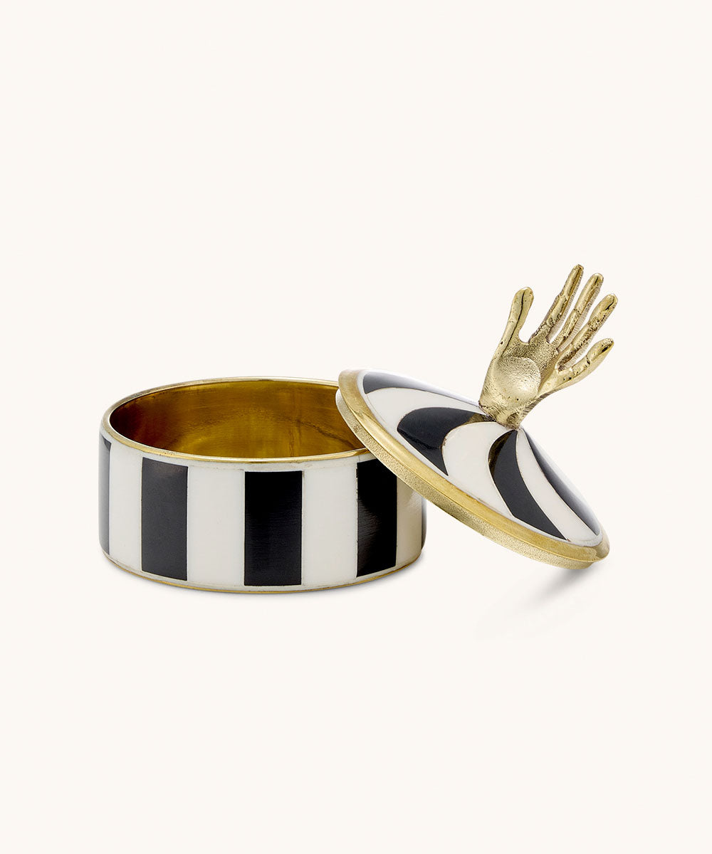 Doing Goods Jana Hand Circus Box Medium Black | Doing Goods | View détaillée | Beluga Boutique