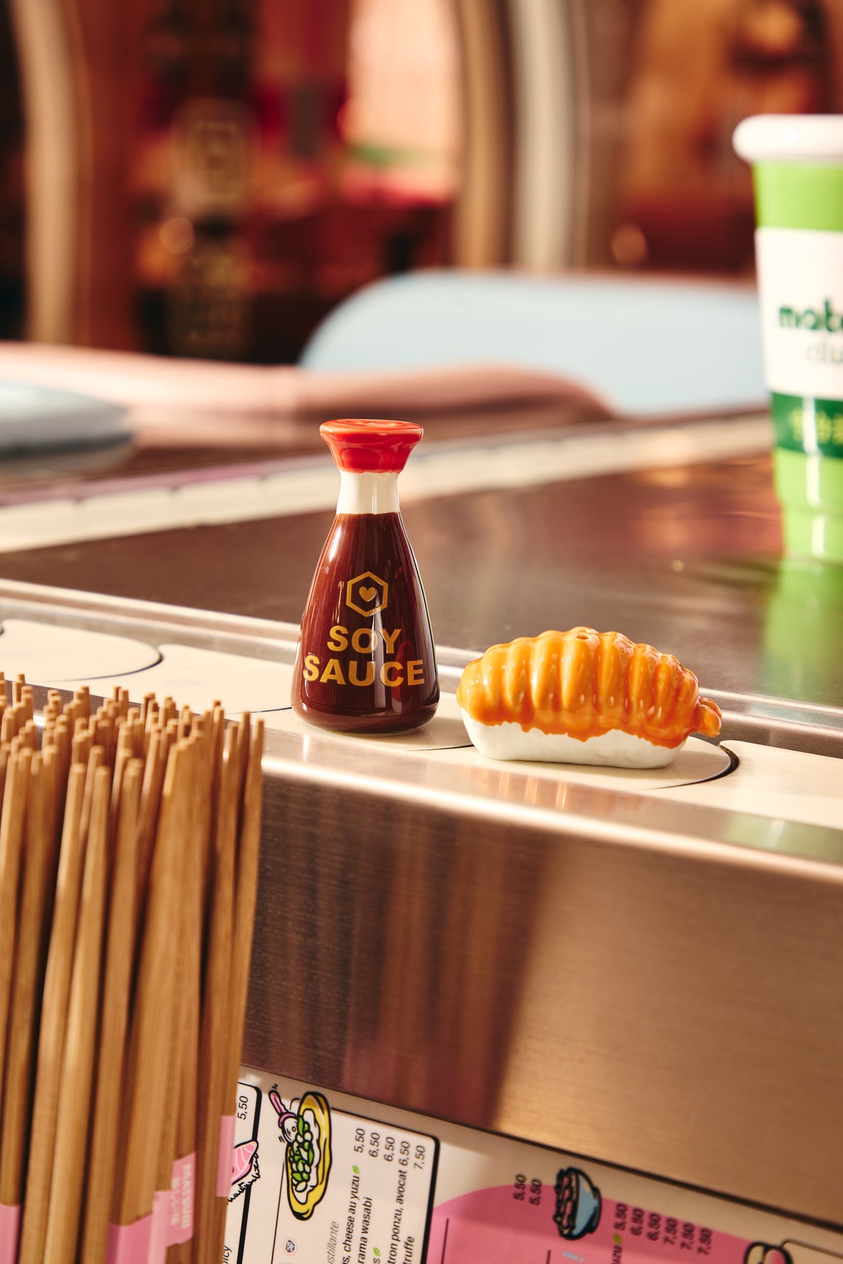 Sel et Poivre Sushi Soy en céramique | Fluid Market | Vue 2 | Beluga Boutique