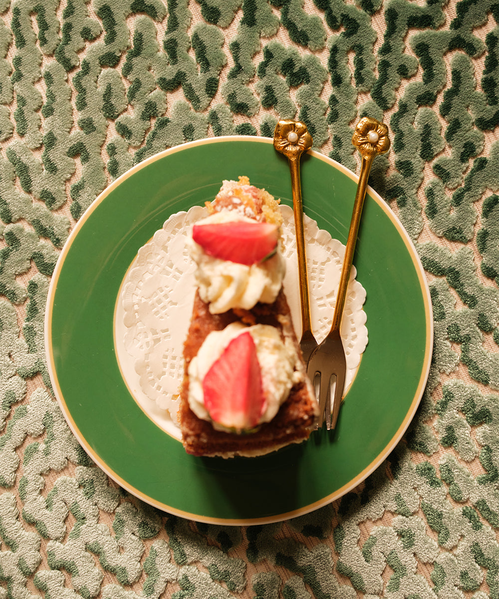 Doing Goods Zoey Flower Cake Fork Set of 2 | Doing Goods | Seasonal styling (2) | Beluga Boutique