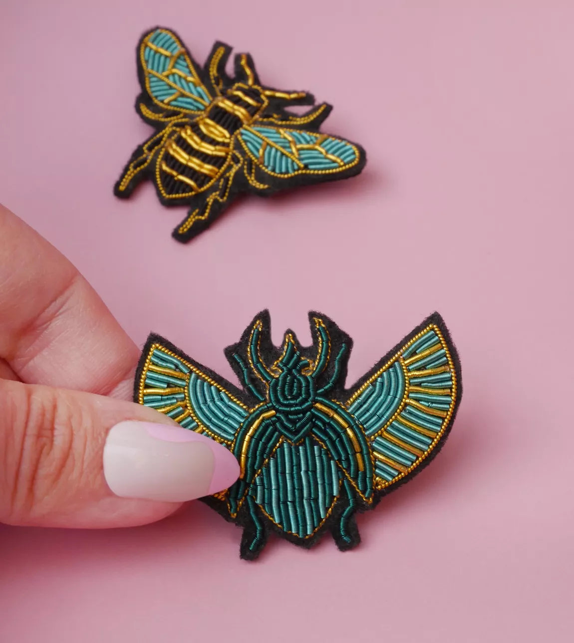 Broche Scarabée