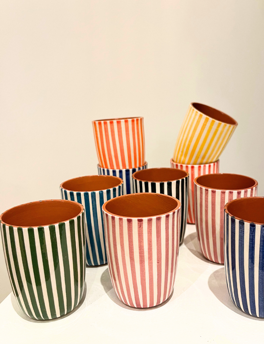 Tasse à espresso rayures