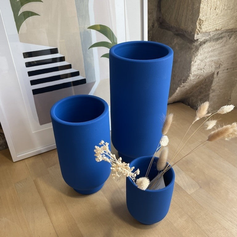 Petit vase Classico, vert pétrole