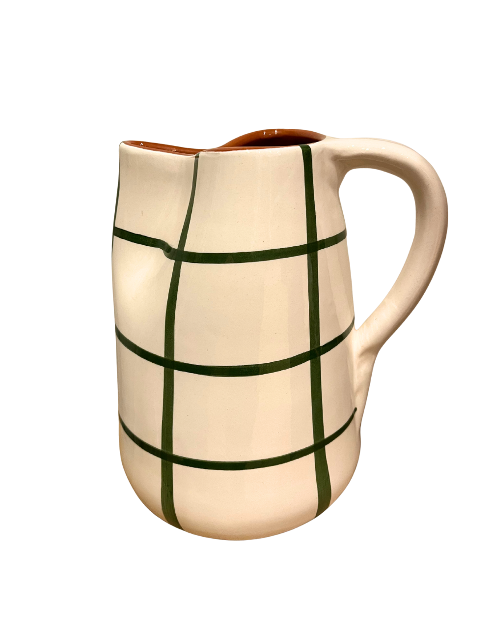 Pichet 1 litre quadrillé