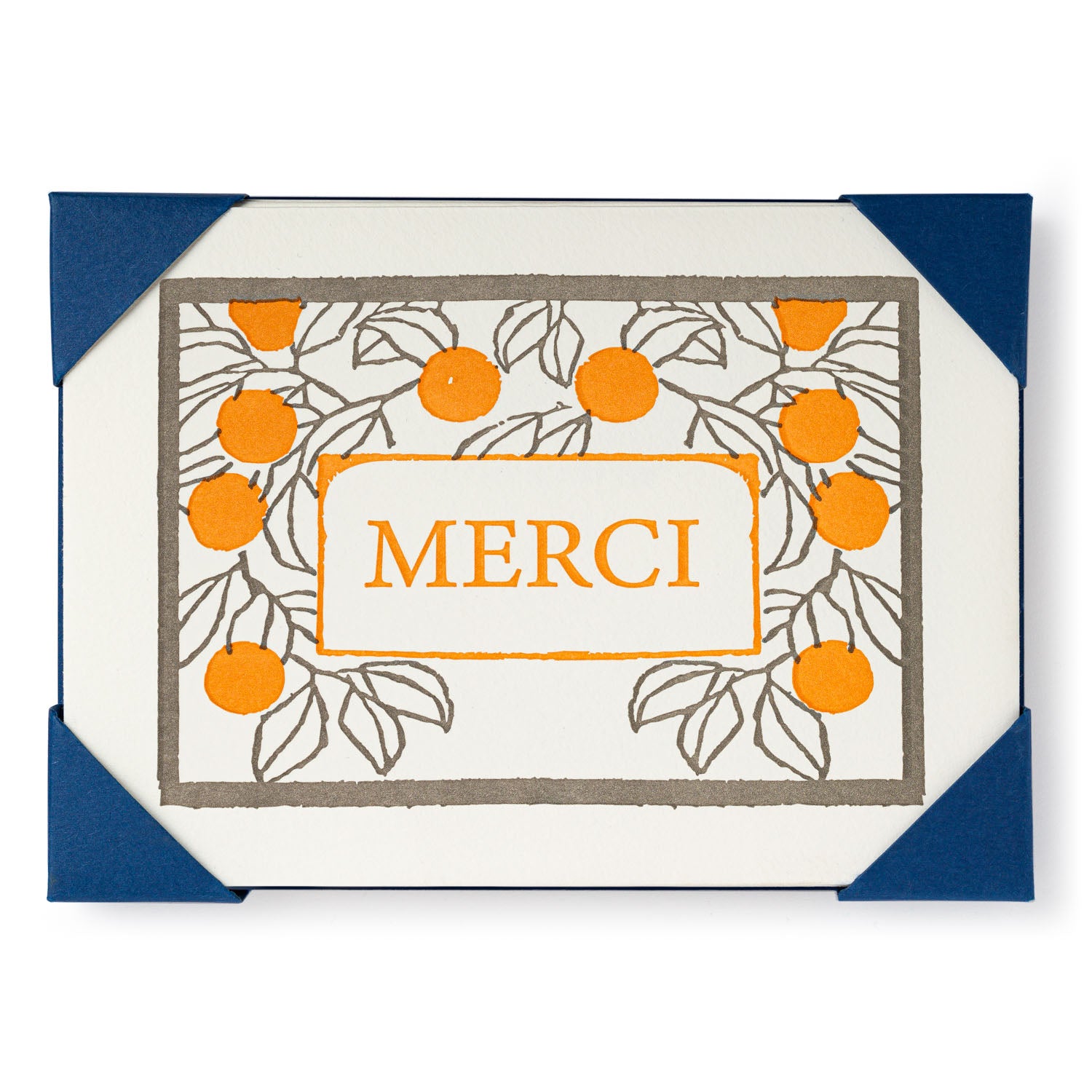 Cartes Merci Oranges