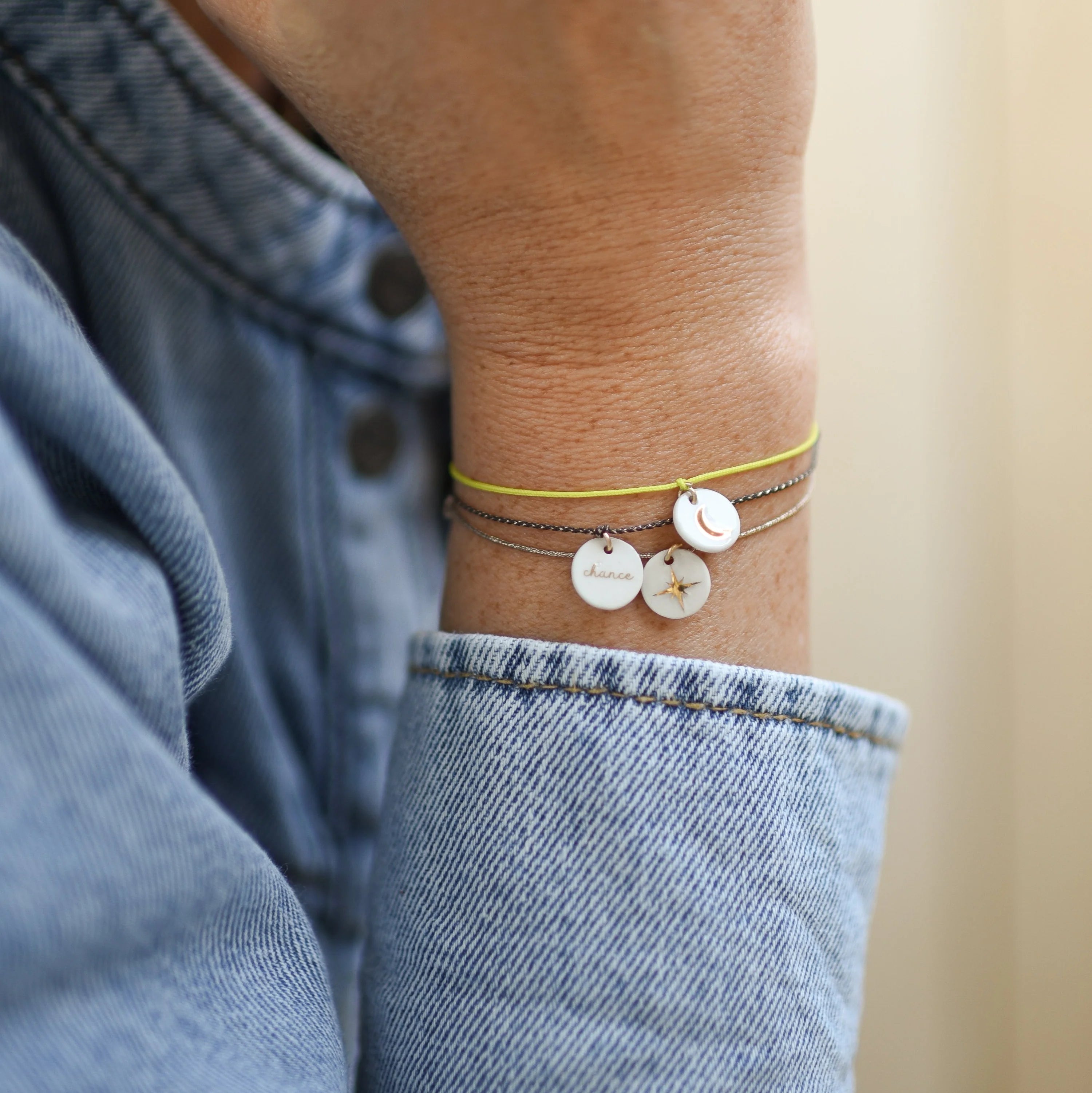 Baubels Medallion Bracelet — view 6 — Baubels