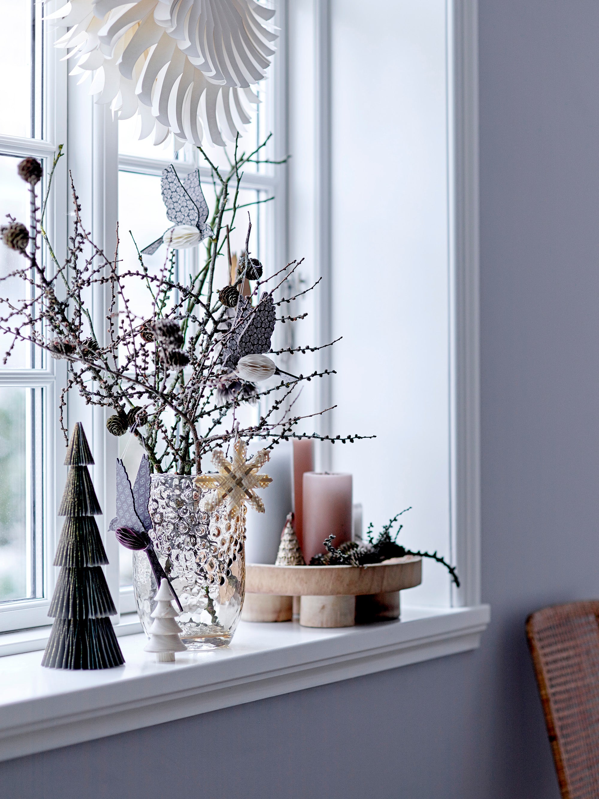 Vase en verre Emalia
