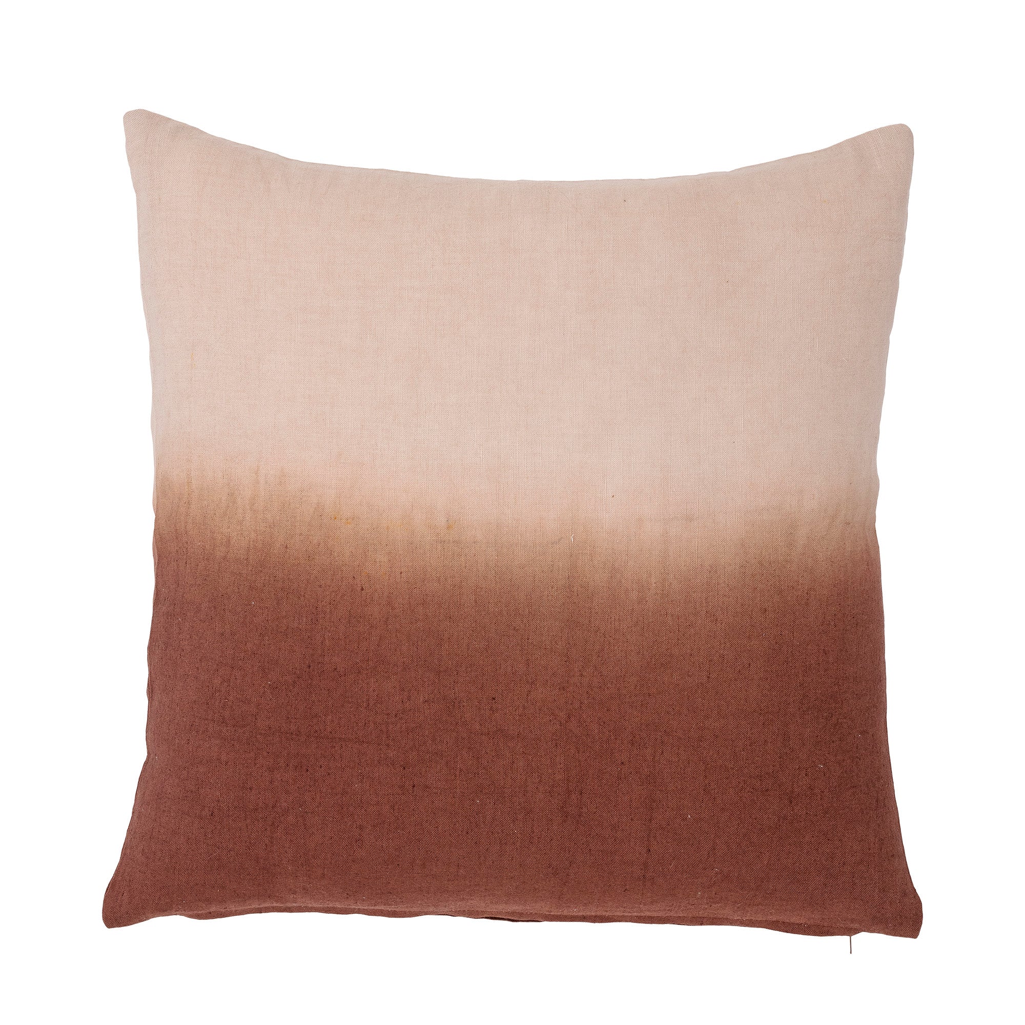 Coussin en lin marron Gail