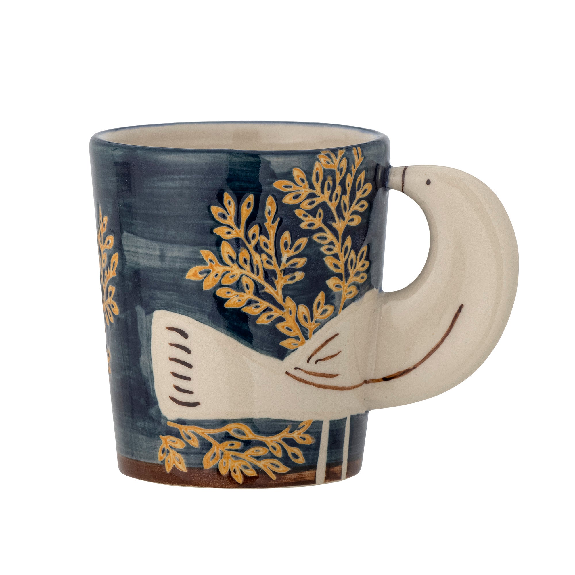 Tasse Hezha en grès bleu