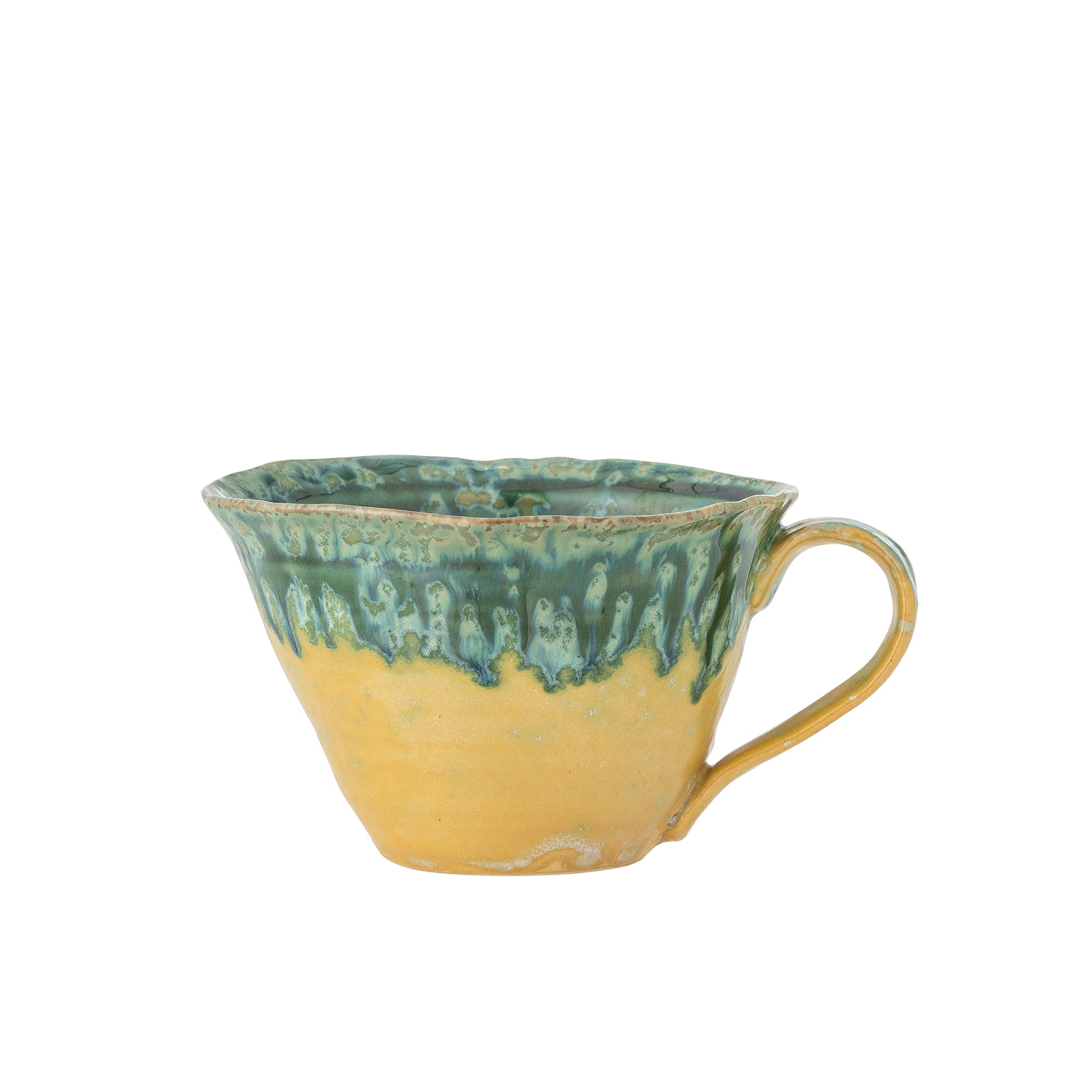 Tasse Milani en grès vert