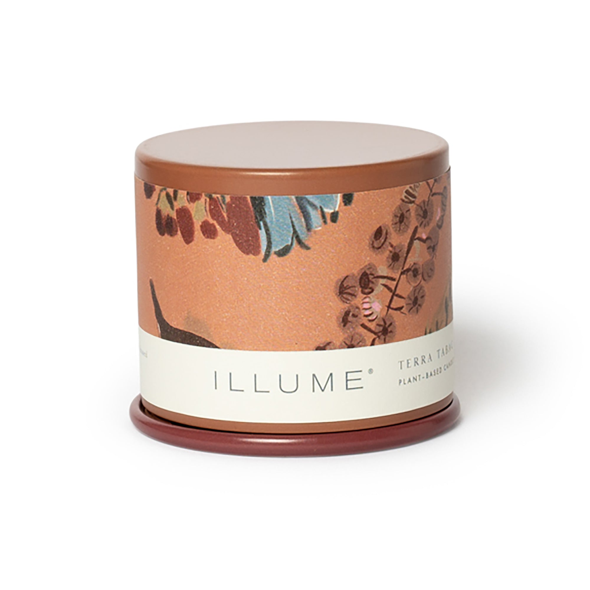 Bougie Demi Vanity marron, terra tabac