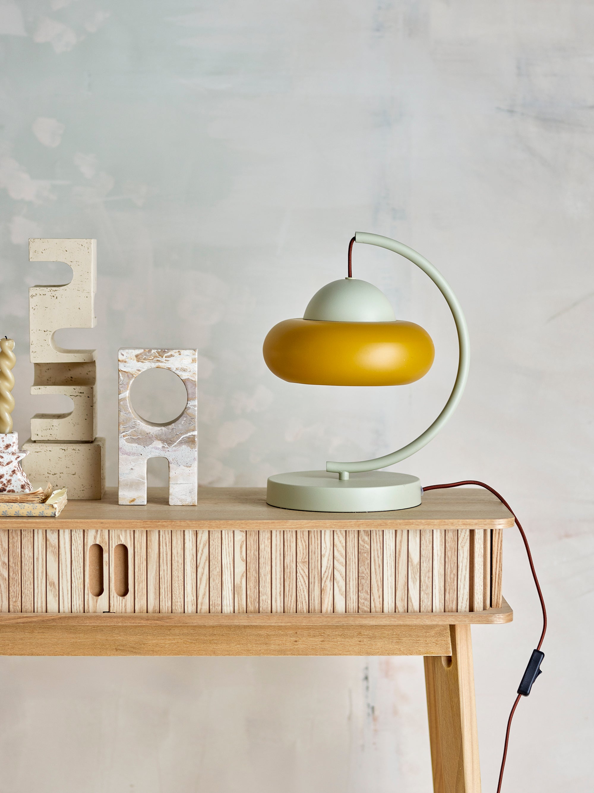 Lampe Bubble nature, métal