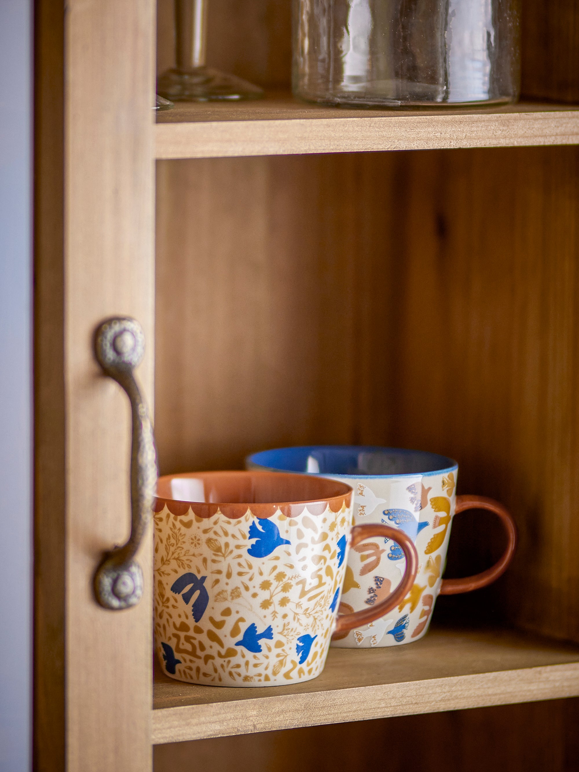Tasse en grès Anniversary, bleu