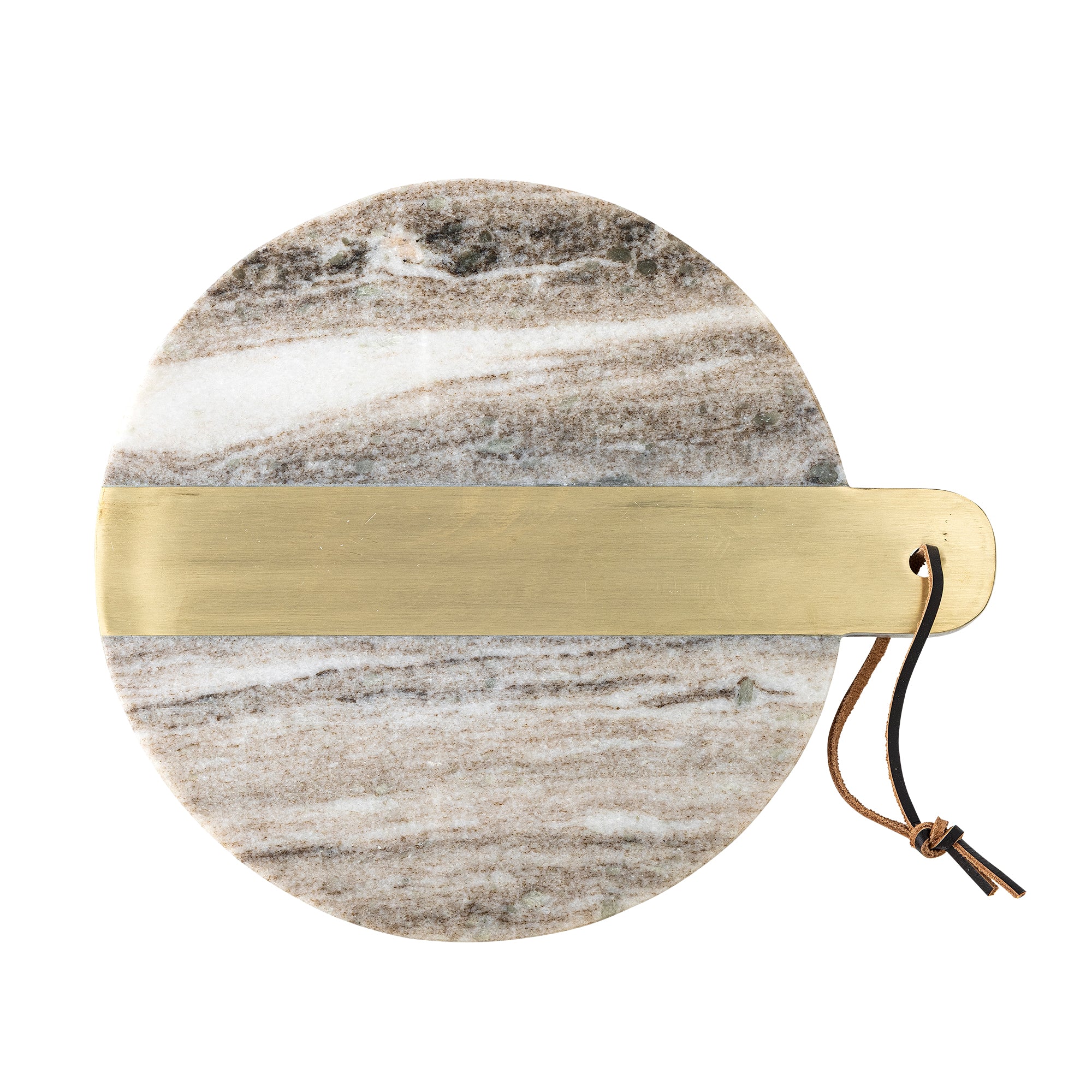 Planche à découper Villette en marbre et laiton