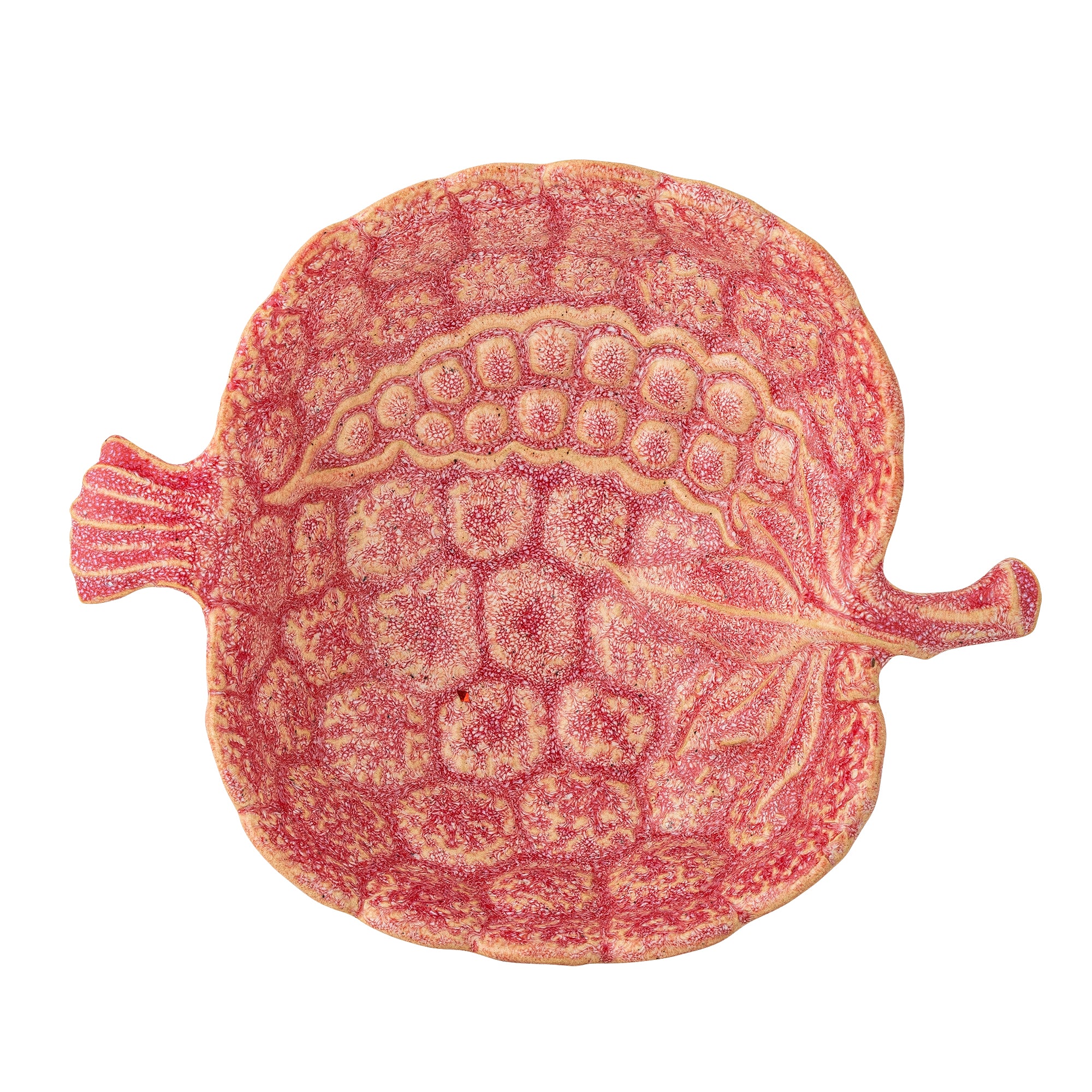 Gideon bowl in pink stoneware