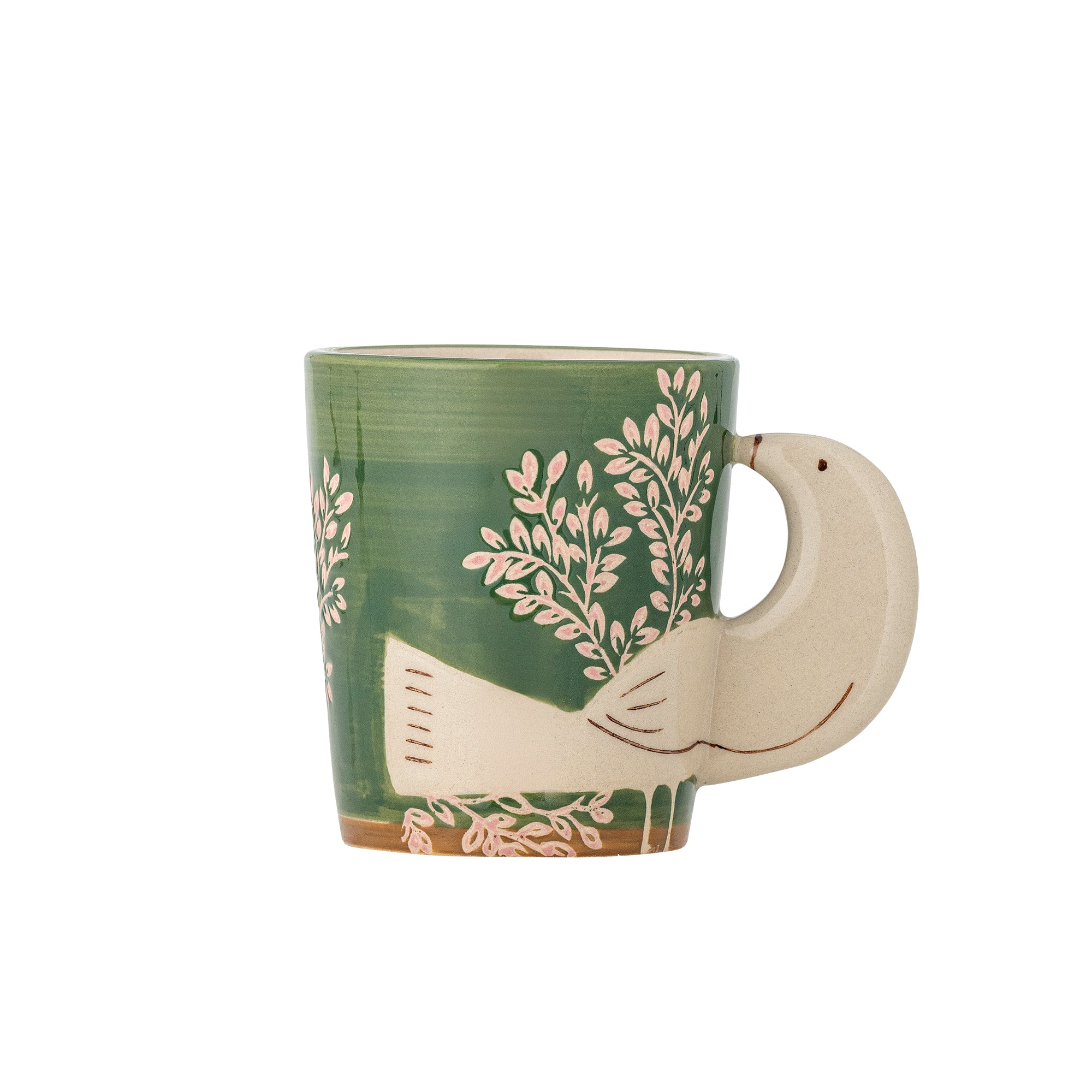 Tasse Hezha en grès vert