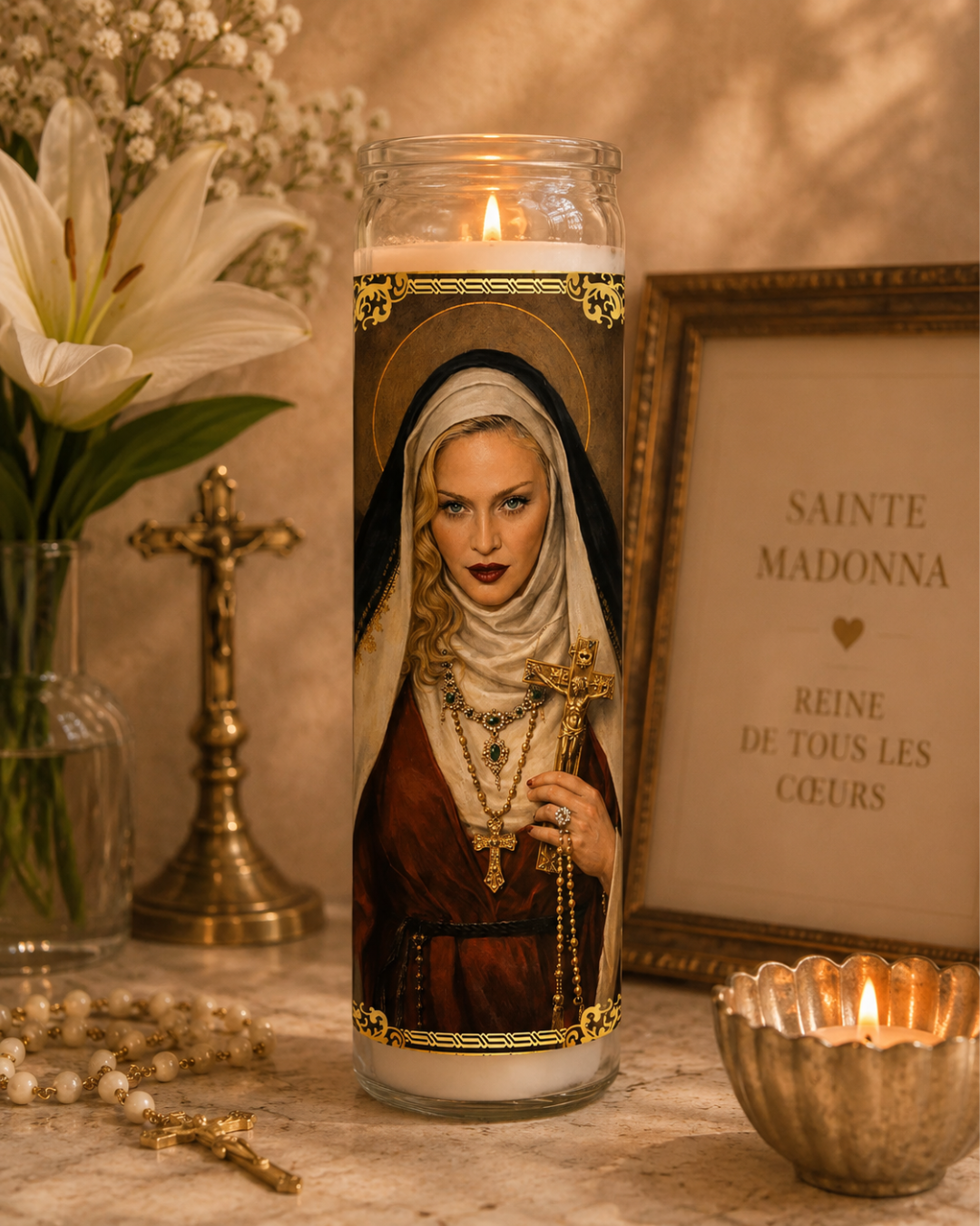 Saint Blessed Madonna Candle