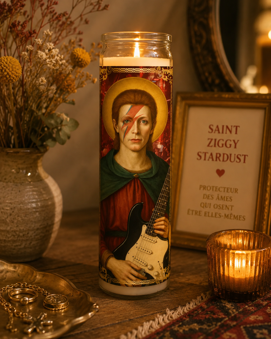 Saint Ziggy Candle