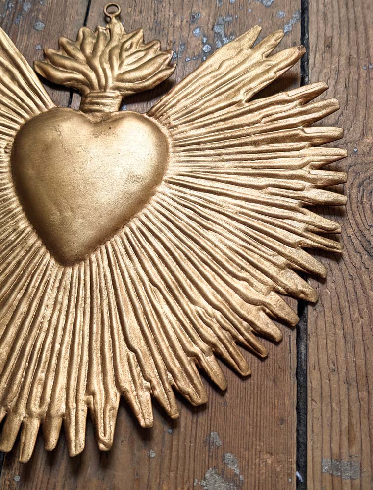 Coeur Rayons - Or