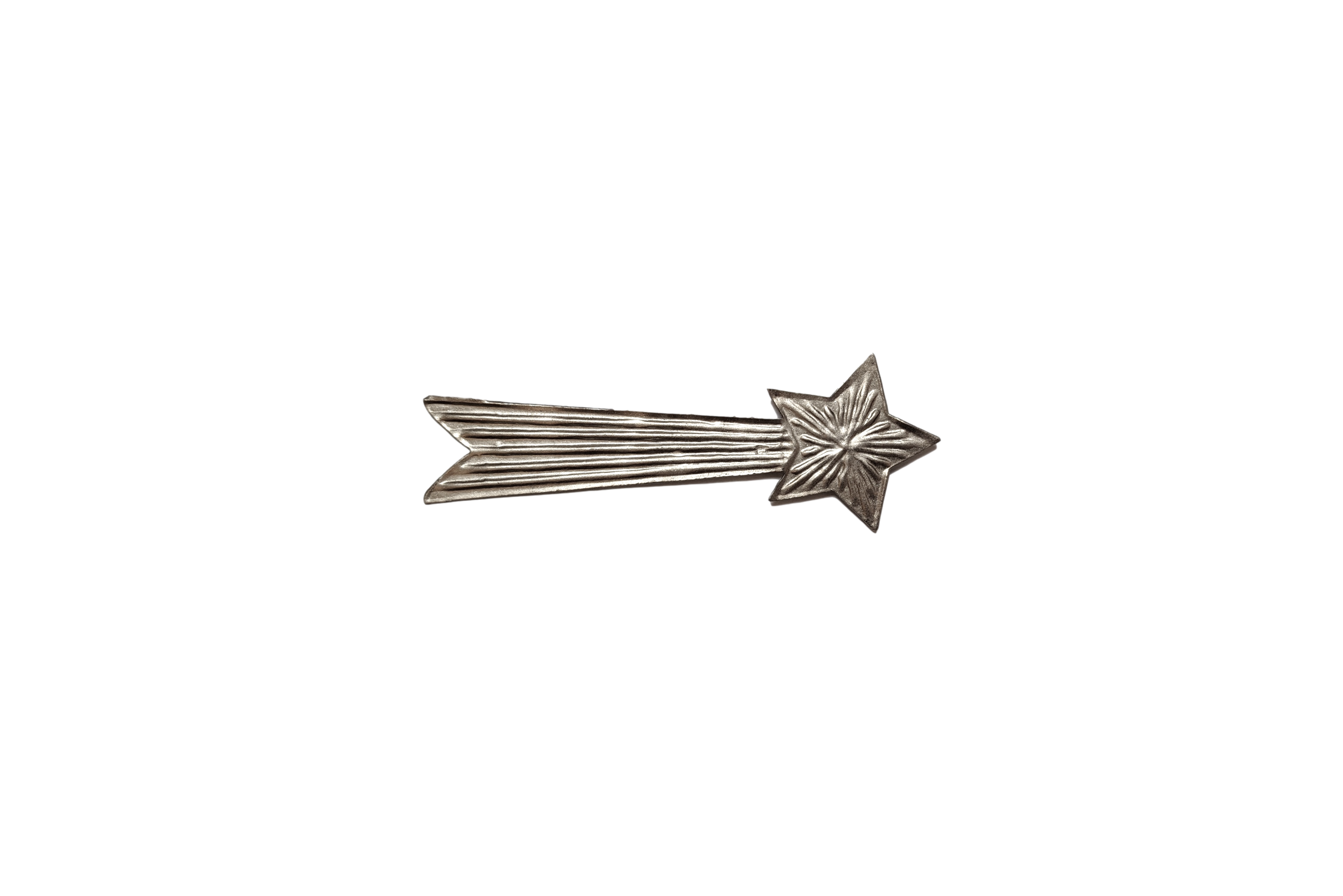 Ornement Etoile filante - Argent