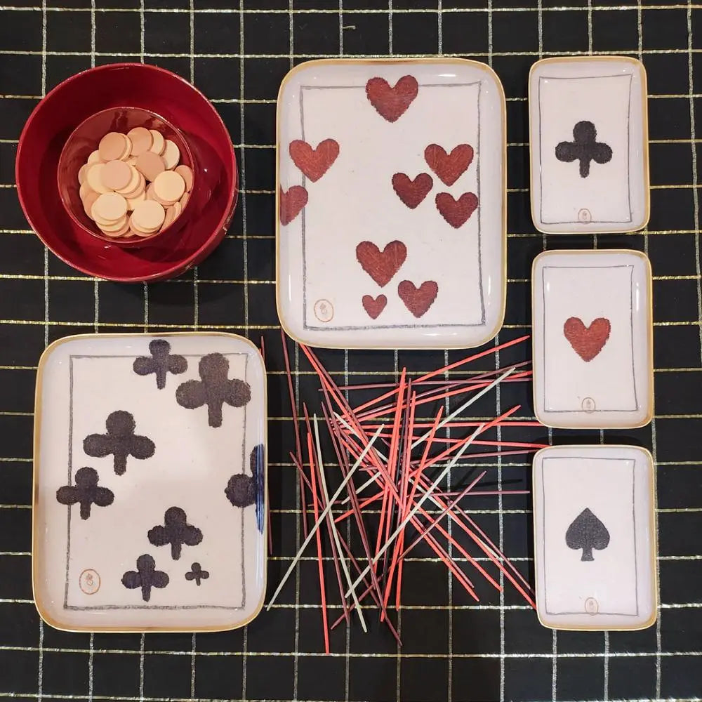 Demi plateau Coeur à jouer