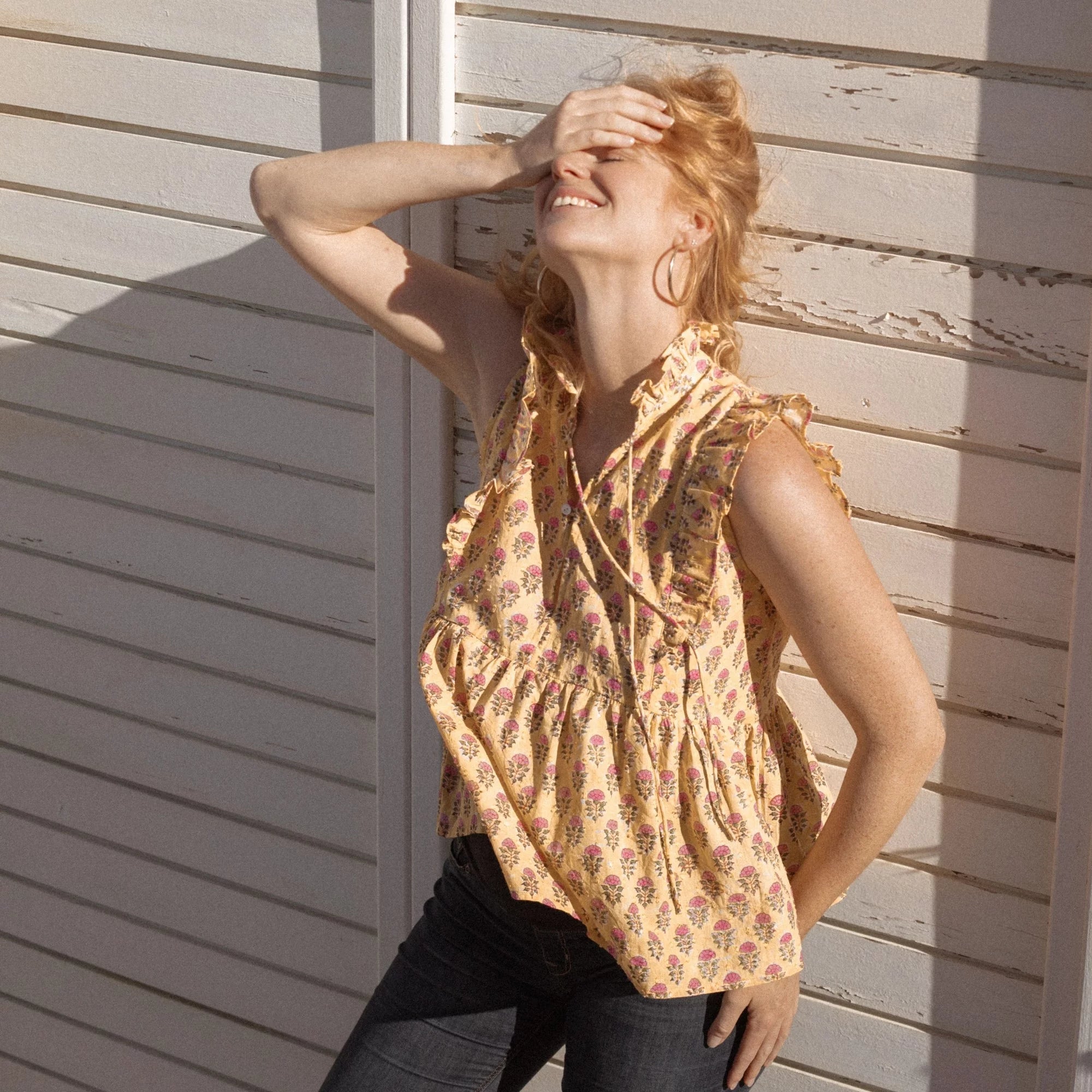 Blouse Laureen jaune
