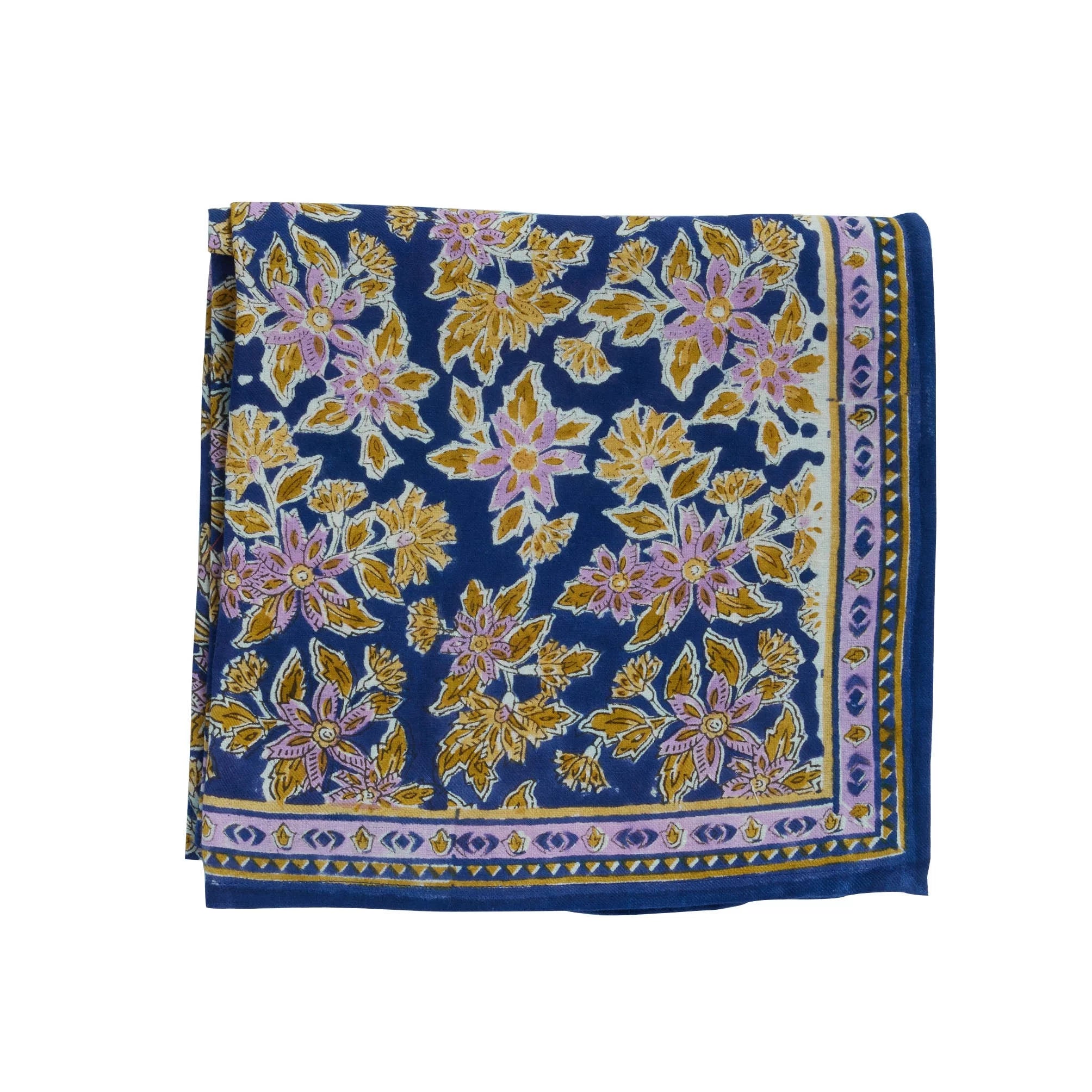 Foulard Indien Arya indigo