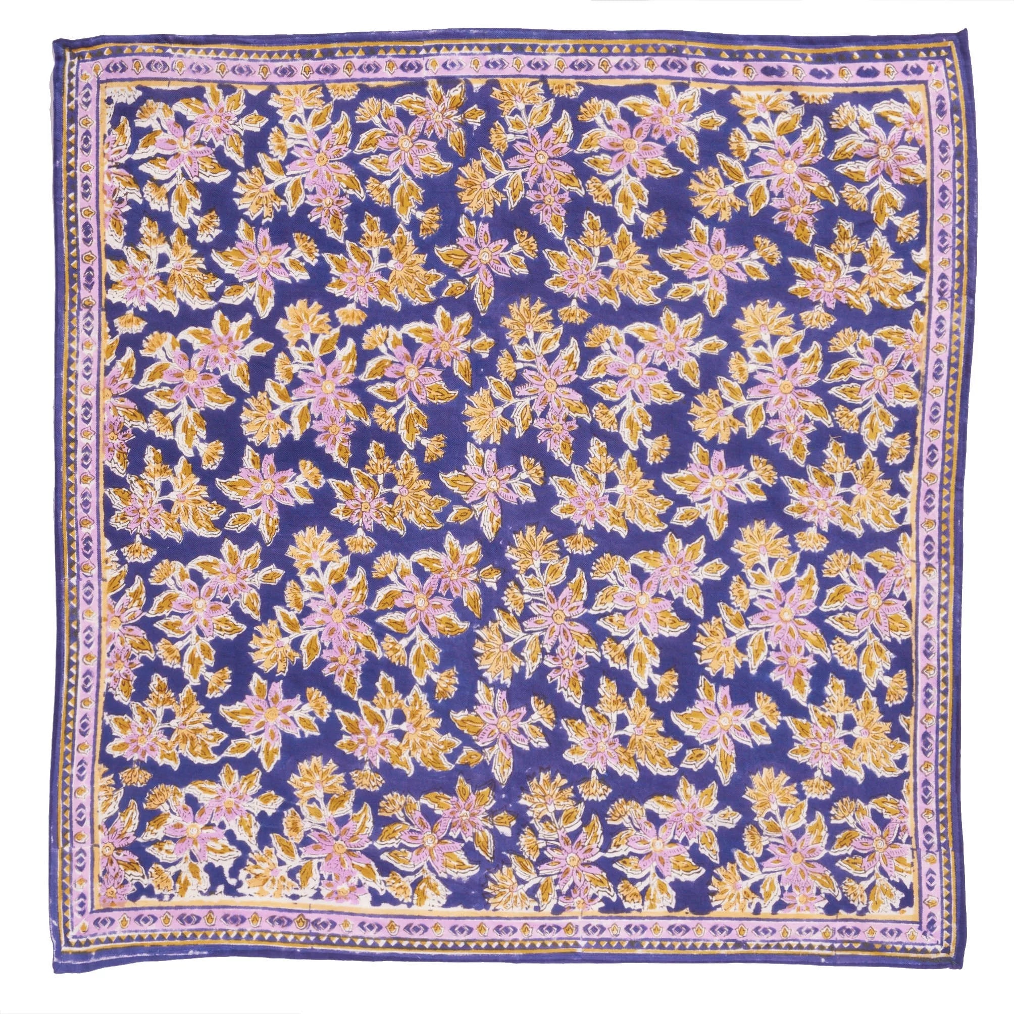 Foulard Indien Arya indigo