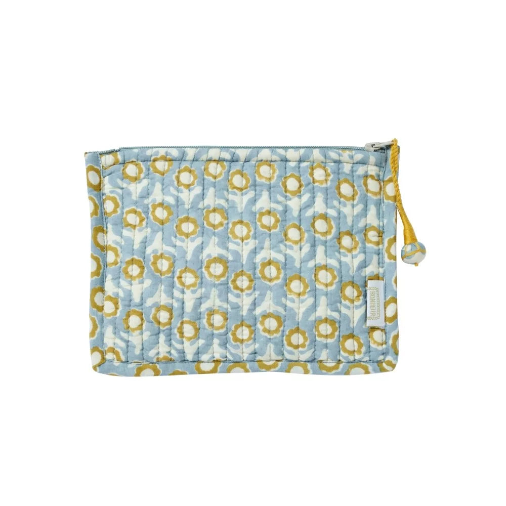 Petite pochette Isha bleu