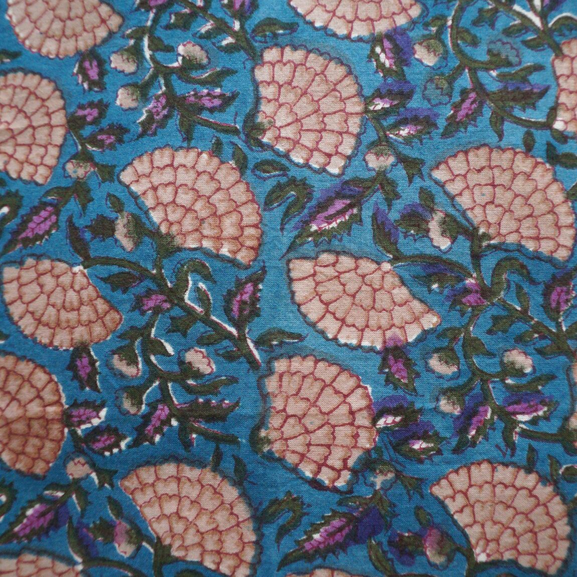 Kimono en coton imprimé fleuri Paloma