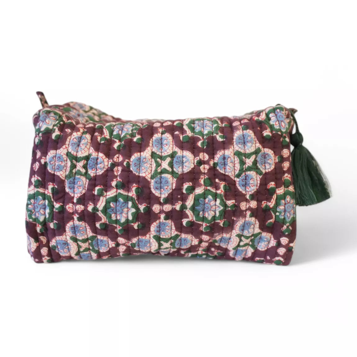 Trousse de toilette en coton imprimé n47a
