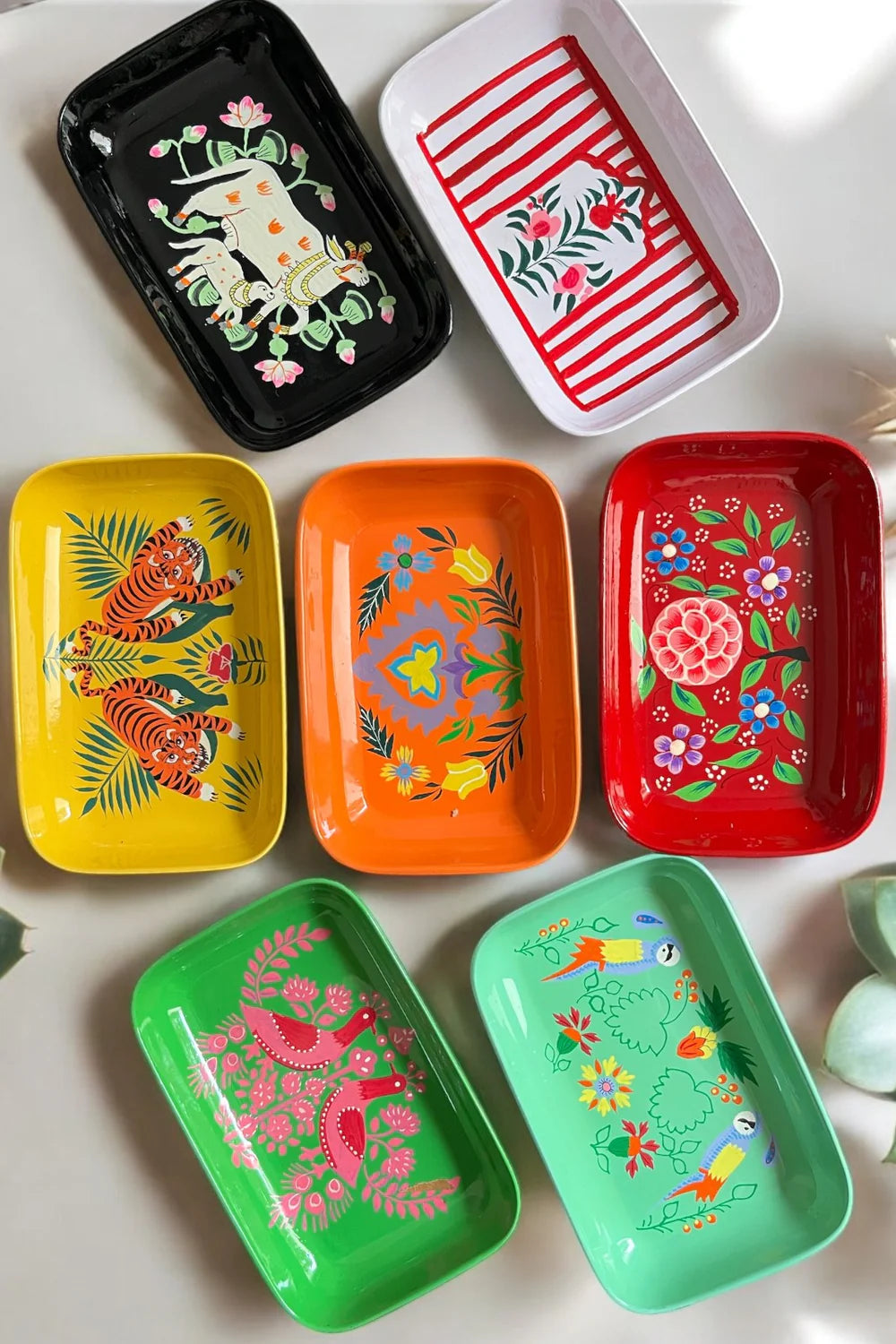 Vide poche Srinagar Tigre fuschia