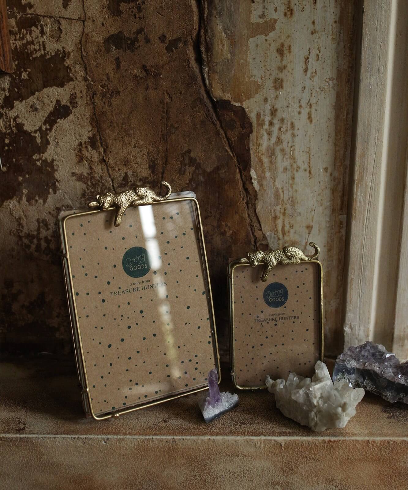 Cadre Jenna Leopard Large