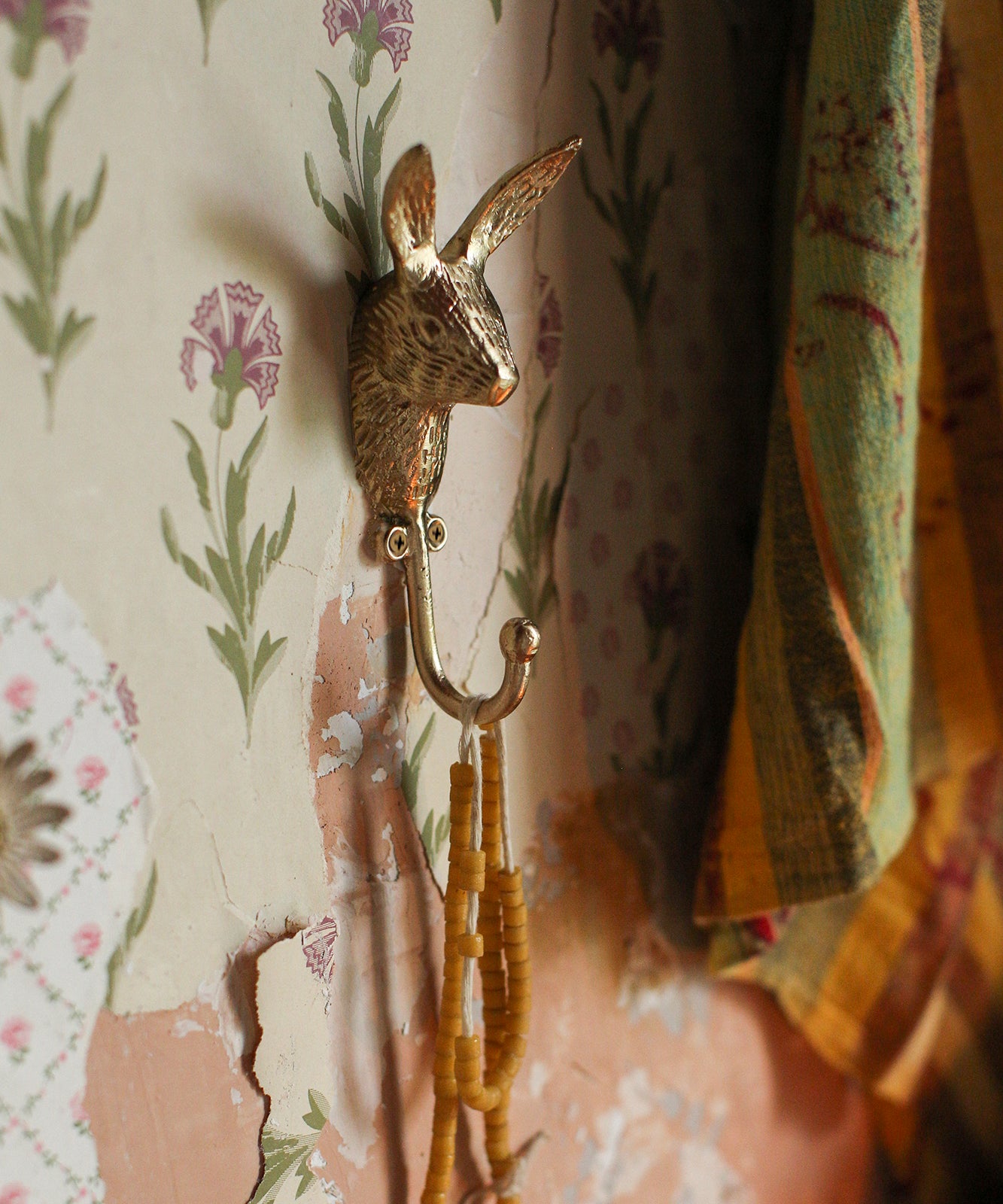 Crochet Harri Hare en laiton recyclé