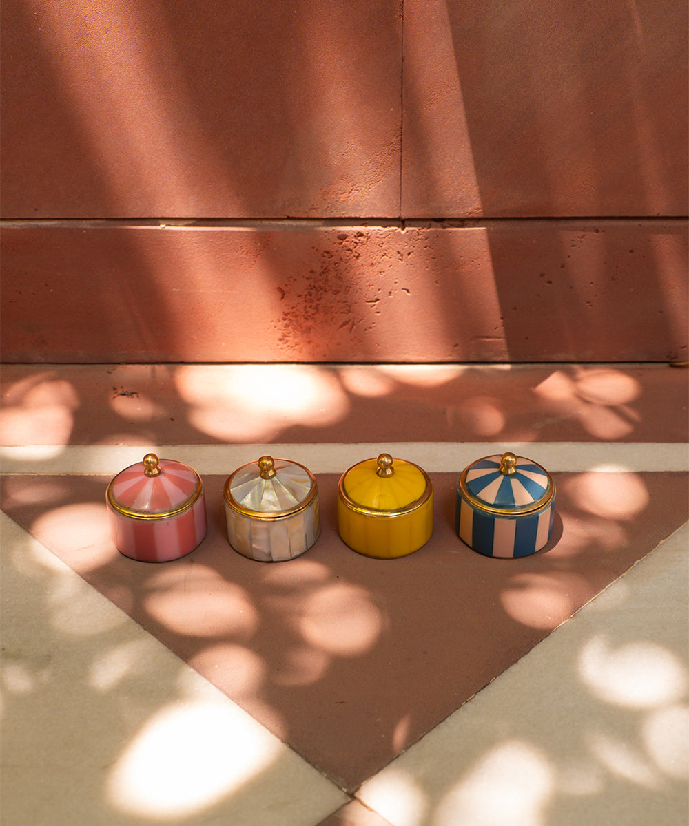 Bailey Circus Box, yellow