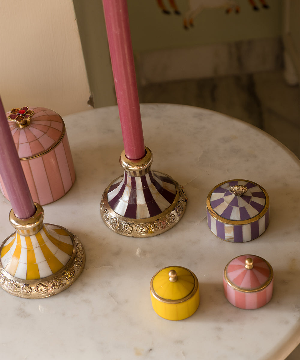 Bailey Circus Box, yellow