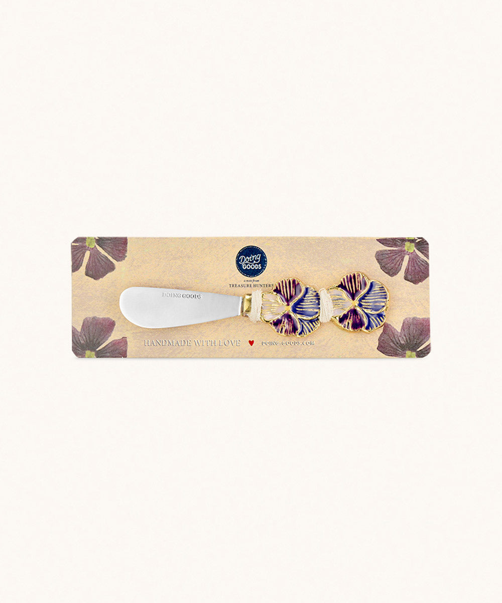 Valery Violet Butter Knife