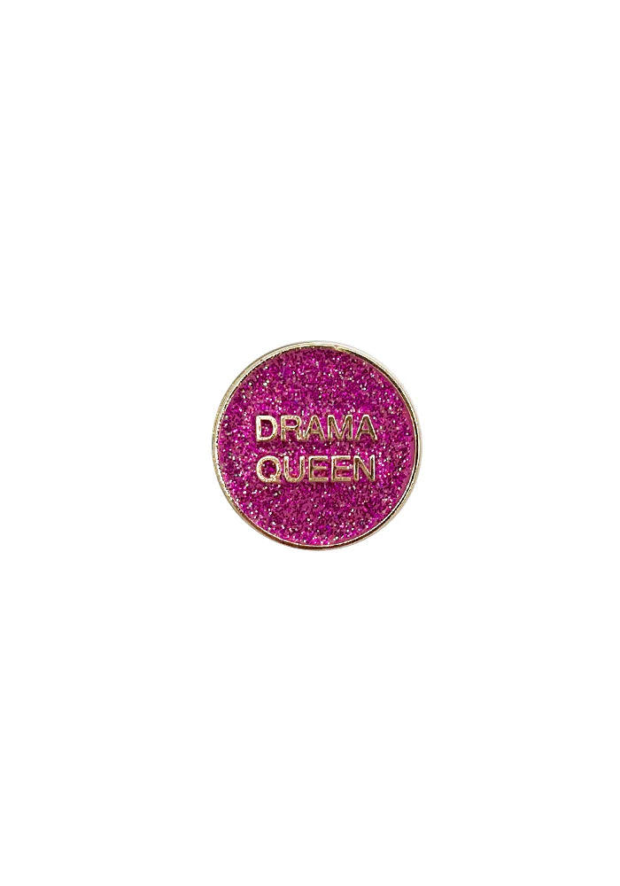 Pins Drama Queen paillettes — Félicie Aussi