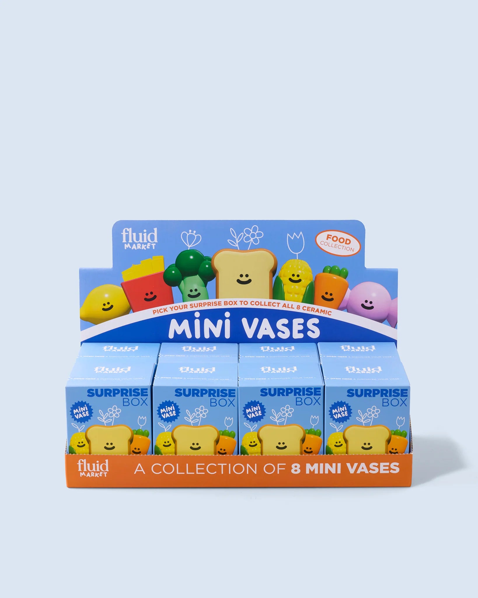 Mini vase Surprise Box Food en céramique