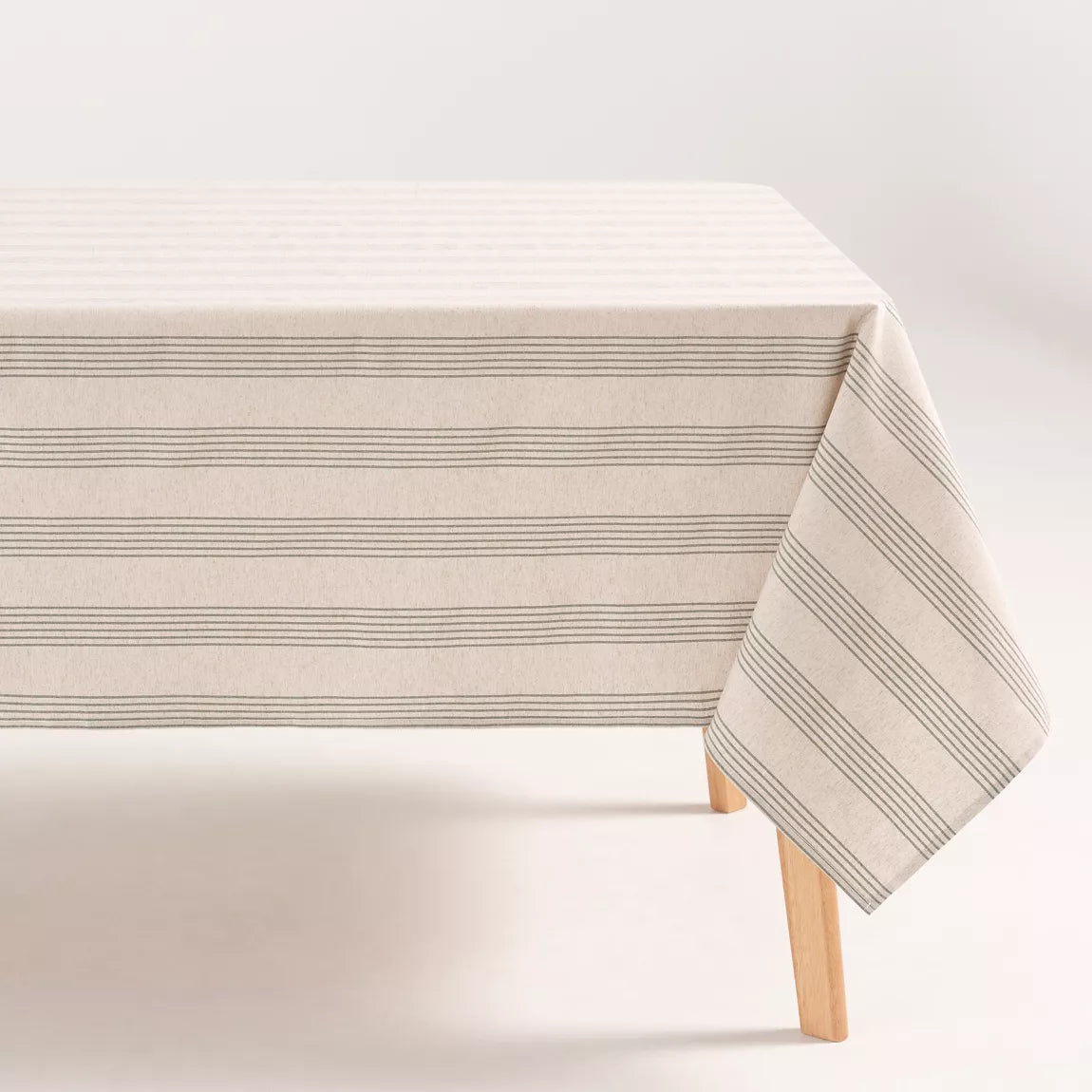 Nappe de Noël Holwin en lin et coton doux (140 × 350 cm)