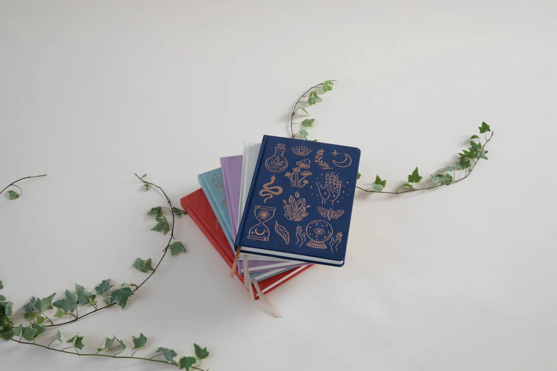 Journal en suédine grand Icônes mystiques