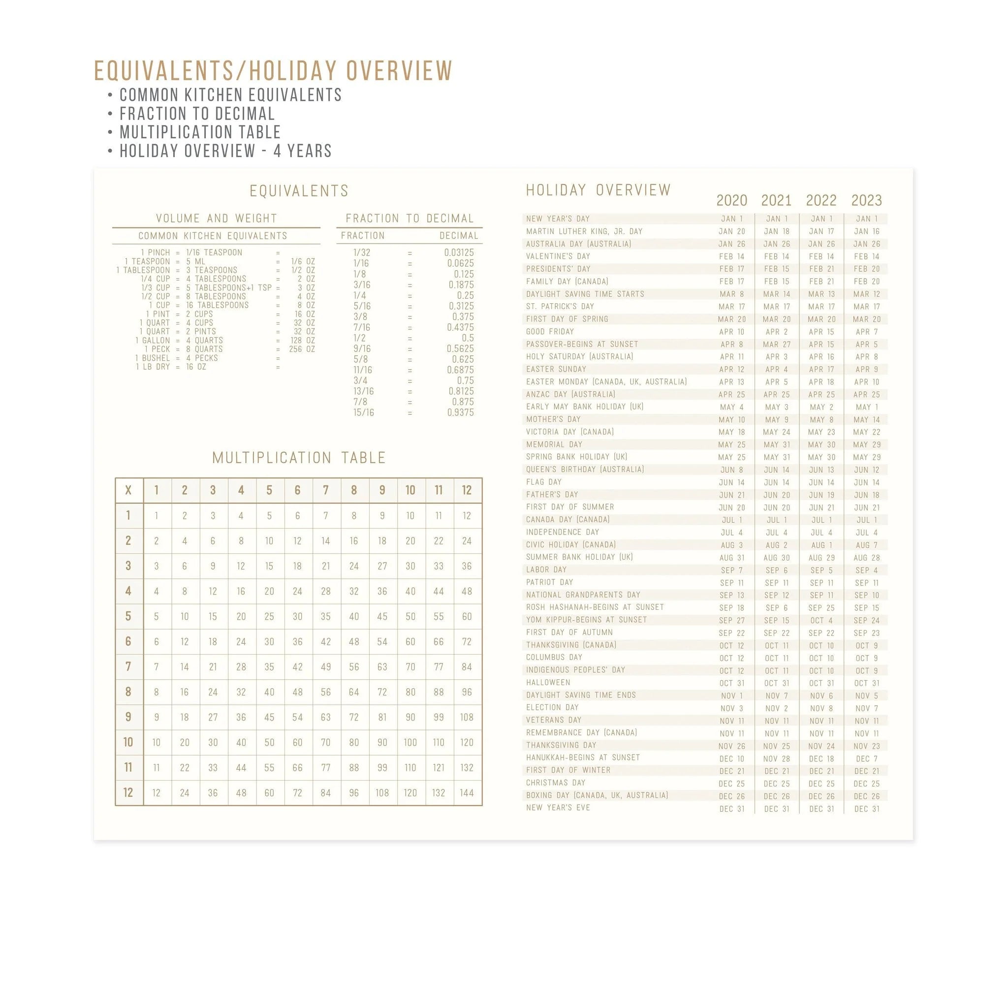 Journal relié Phases de la lune, bleu marine