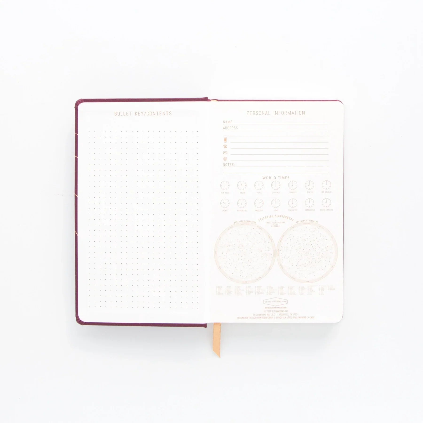 Journal relié Système solaire, bordeaux