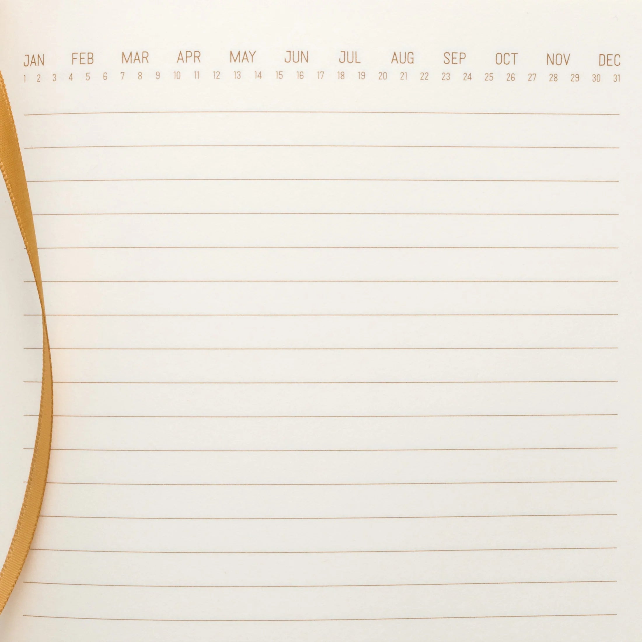 Journal relié en suédine Arch Dot, bleu