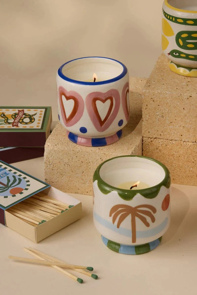 Hearts Rosewood & Vanilla Scented Candle 226 g