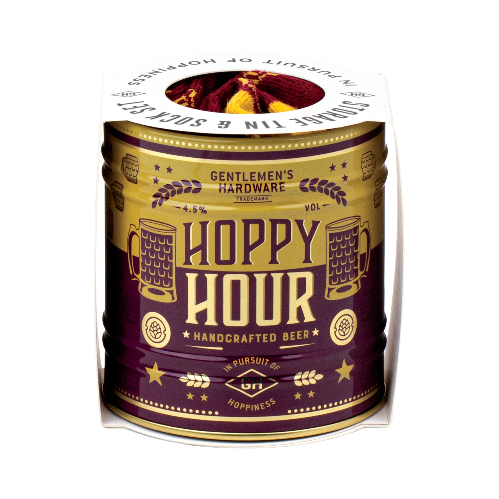 Chaussettes en canette Bière