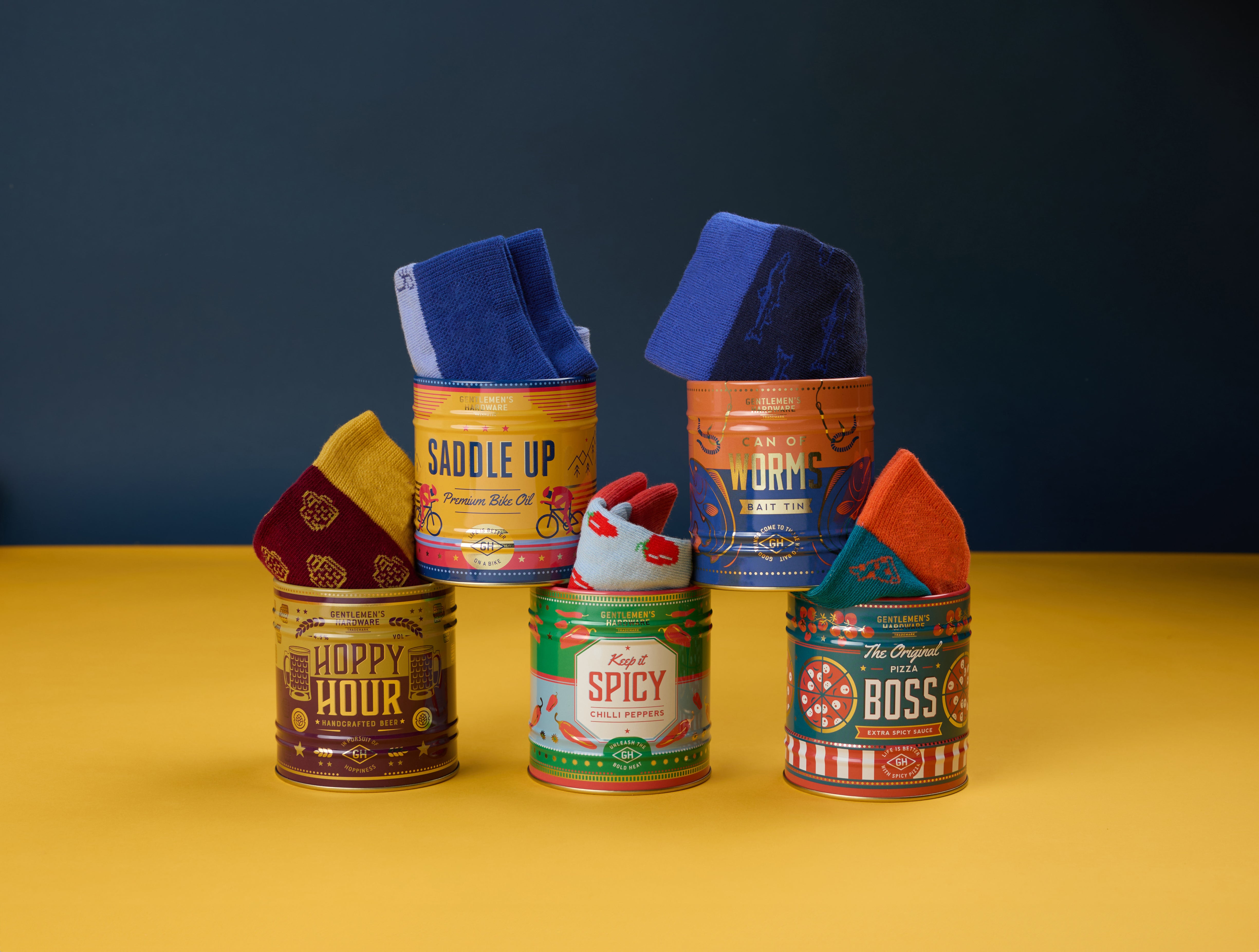 Chaussettes en canette Bière