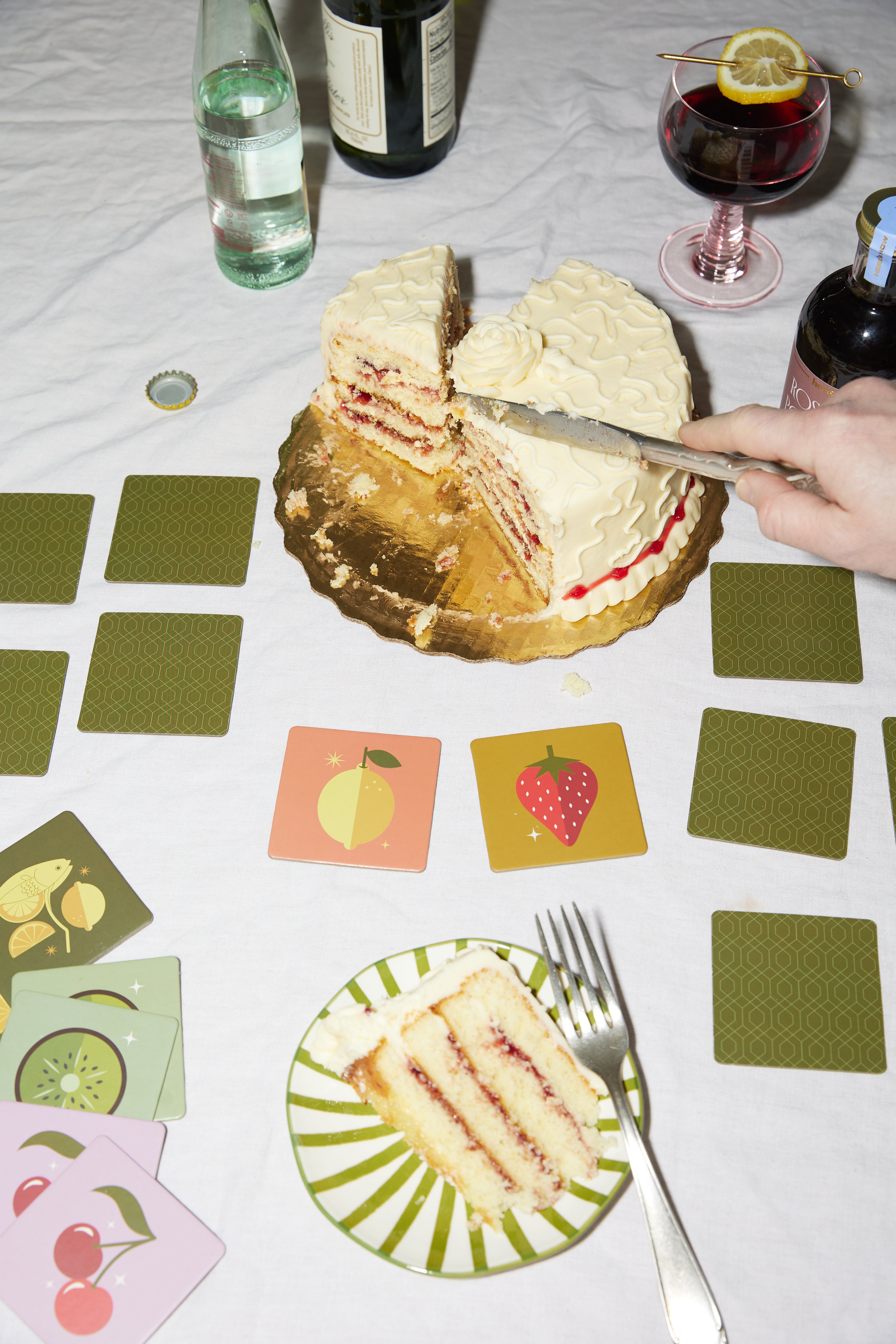 Assiettes à apéritif Marley (coffret de 4 assiettes)