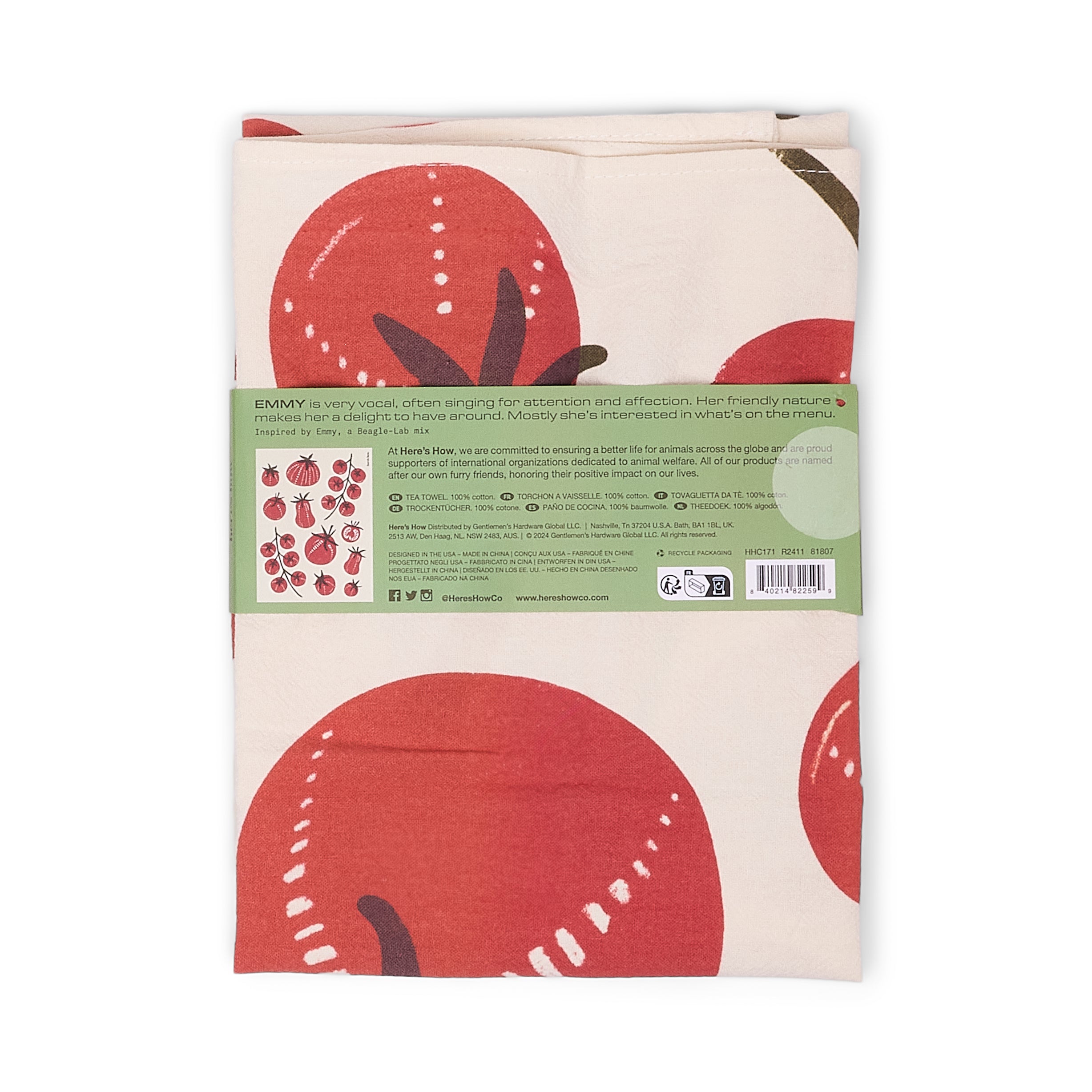 Torchon Emmy, Tomates